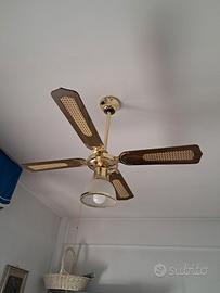 Ventilatore a pale con luce