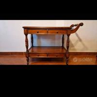 Carrello in legno massello