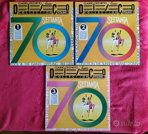3 vinili Disco Collection - Claudio Cecchetto