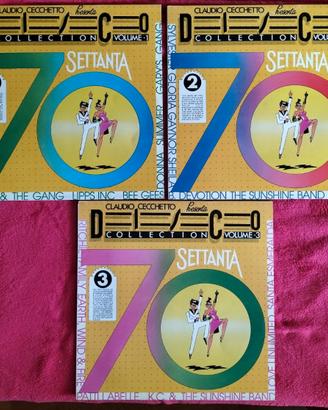3 vinili Disco Collection - Claudio Cecchetto
