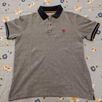 Polo Timberland Regular Fit - Grigio e Blu - S