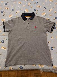 Polo Timberland Regular Fit - Grigio e Blu - S