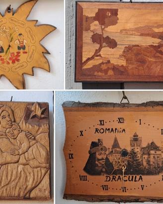 quadrini di legno 