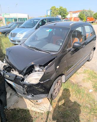 SMEMBRO MATIZ  SINISTRATA BENZINA  2010