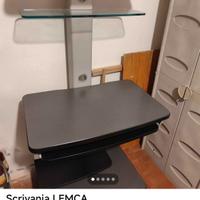 scrivania LEMCA porta PC e stampante 
