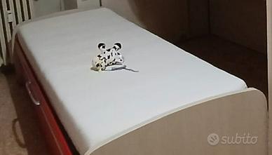 Letto con vano per seconda rete (inclusa)