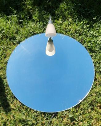 specchio bagno con luce lampada 