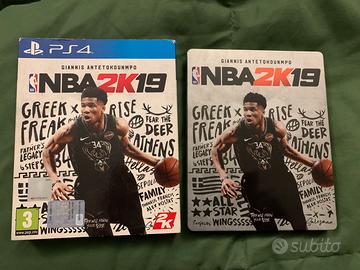 Nba 2k19 steelbook edition ps4 playstation 4