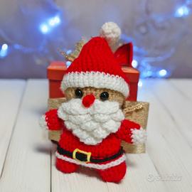 Babbo Natale Amigurumi Fatto a Mano