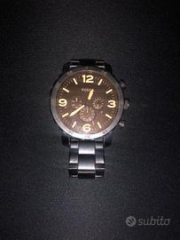 Orologio Cronografo Fossil Nate Nero