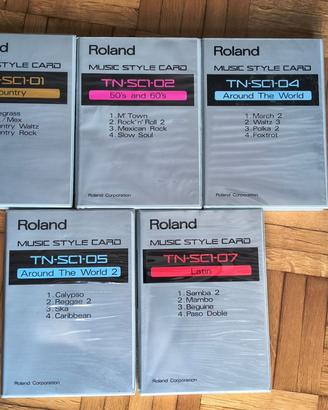 5 Roland TN-SC1 Style Card