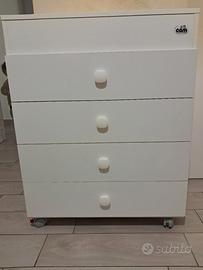 Cassettiera cambio bimbi Asia Cam
