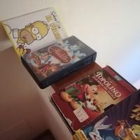 Cd video cassette di cartoni animati