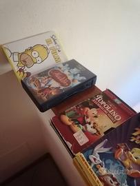 Cd video cassette di cartoni animati