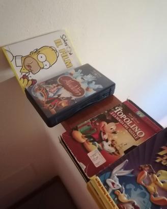 Cd video cassette di cartoni animati