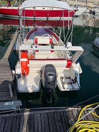 salpa 530 + honda 40 4 tempi