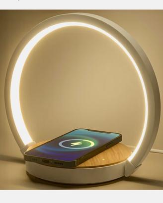 Lampada da tavolo Caricabatterie Wireless
