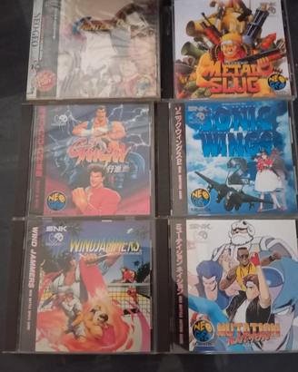 neo geo CD   6 giochi