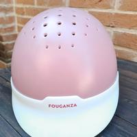 Cap Equitazione Bambina Fouganza Rosa (M 55/58 cm)