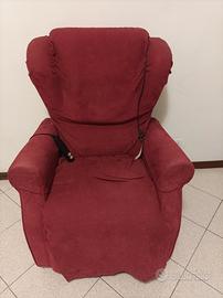 Poltrona elettrica motorizzata alzapersona