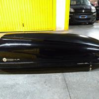 Box baule auto portatutto portapacchi 650 litri