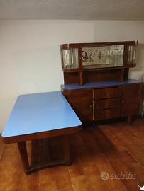 Set tavolo con madia