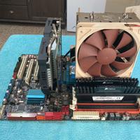 Asus P6T+CPU  i7-920+RAM +GTX 750+Diss. Noctua
