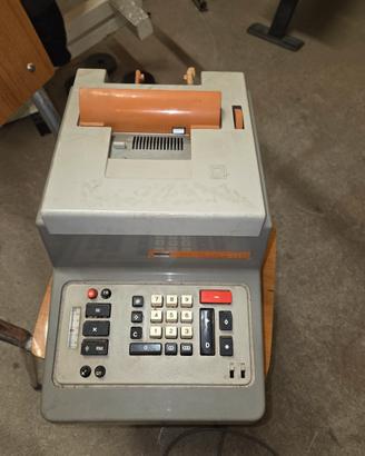 Calcolatrice Vintage Olivetti Logos 240- Anni '70