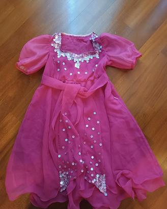 Vestito rosa pattinaggio