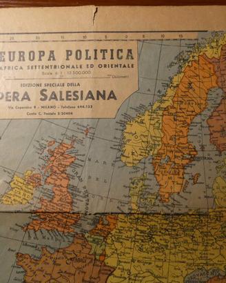 carta geografica stati uniti+ ricordi del periodo