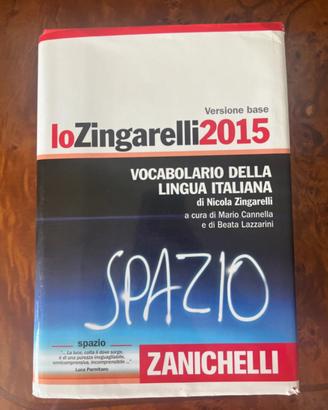 Vocabolario italiano lo zingarelli