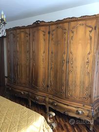 Camera matrimoniale in legno