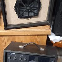 Casse Karaoke Philips vintage 