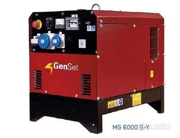 Gruppo Elettrogeno GenSet MG 6000 S-Y Yanmar L100V