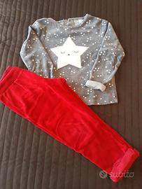 Pigiama Okaidi taglia 4 anni (104 cm.)