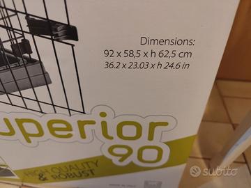 Gabbia cane taglia media