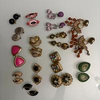 14 paia orecchini vintage