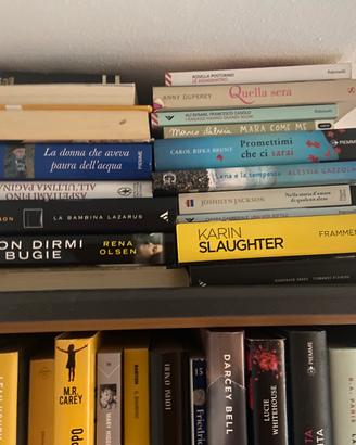 Libri thriller romanzi