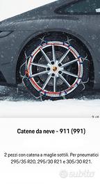 Porsche 911 catene da neve