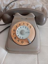 Telefono vintage Sip a rotella anni 70 funzionante