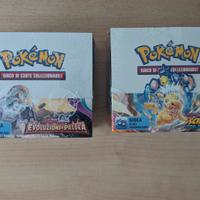 Display 36 buste Pokemon Scintille e evoluzione Pa