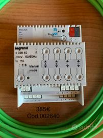 Attuatore KNX Legrand controllo dispositivi 002640