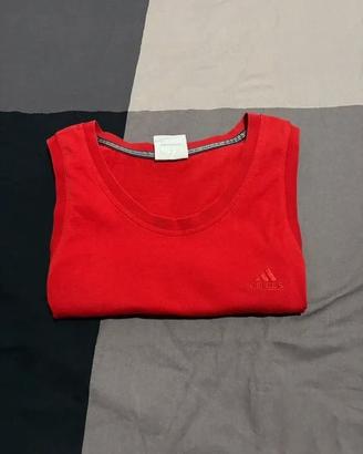 Canotta Adidas Uomo Rossa Taglia M