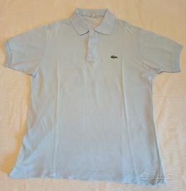 Polo Lacoste azzurra 