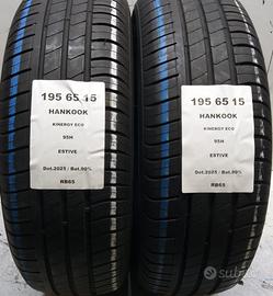 2 GOMME 195 65 15 HANKOOK RB65