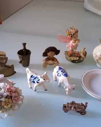 miniature vintage in materiali diversi