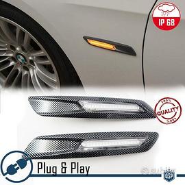 FRECCE LED Laterali per Bmw X3 E83 CANBUS Carbonio