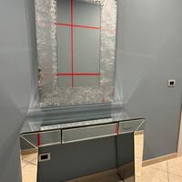 Specchio e Consolle Moderna