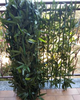 Siepe /oscurante decorativa per balcone