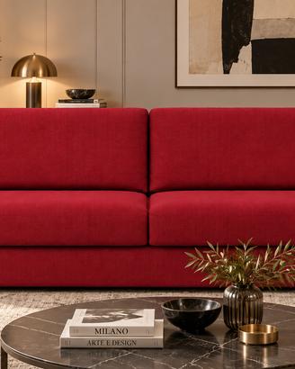 Divano letto con rete elettrosaldata